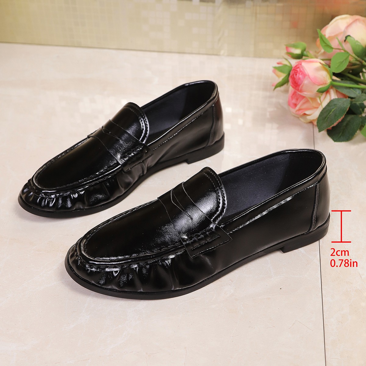 2026 Summer British Style Blac – Women Shoes Black Bewertung und Preis