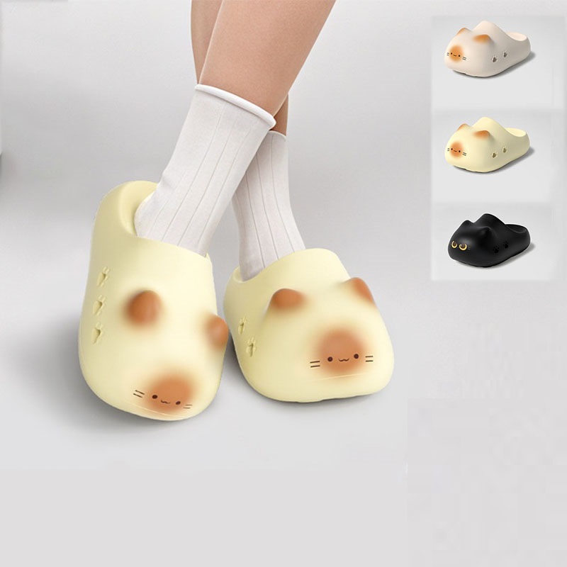 New creative black cat slipper – Women'S Shoes Clogs Bewertung und Preis