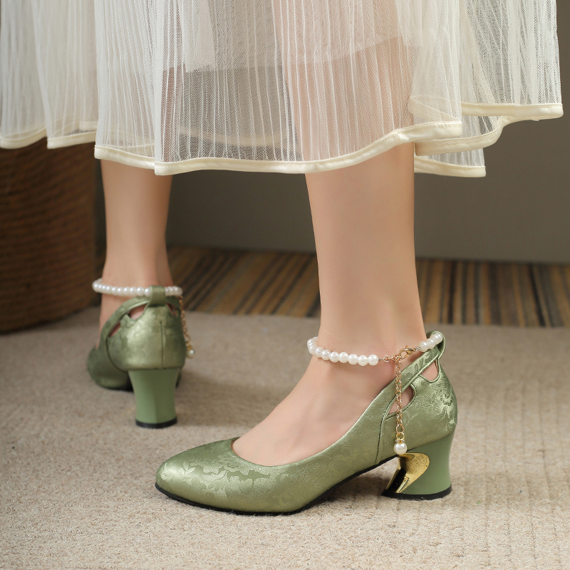 2025 New Bow Pearl Mary Jane P – Women Shoes Mk Bewertung und Preis