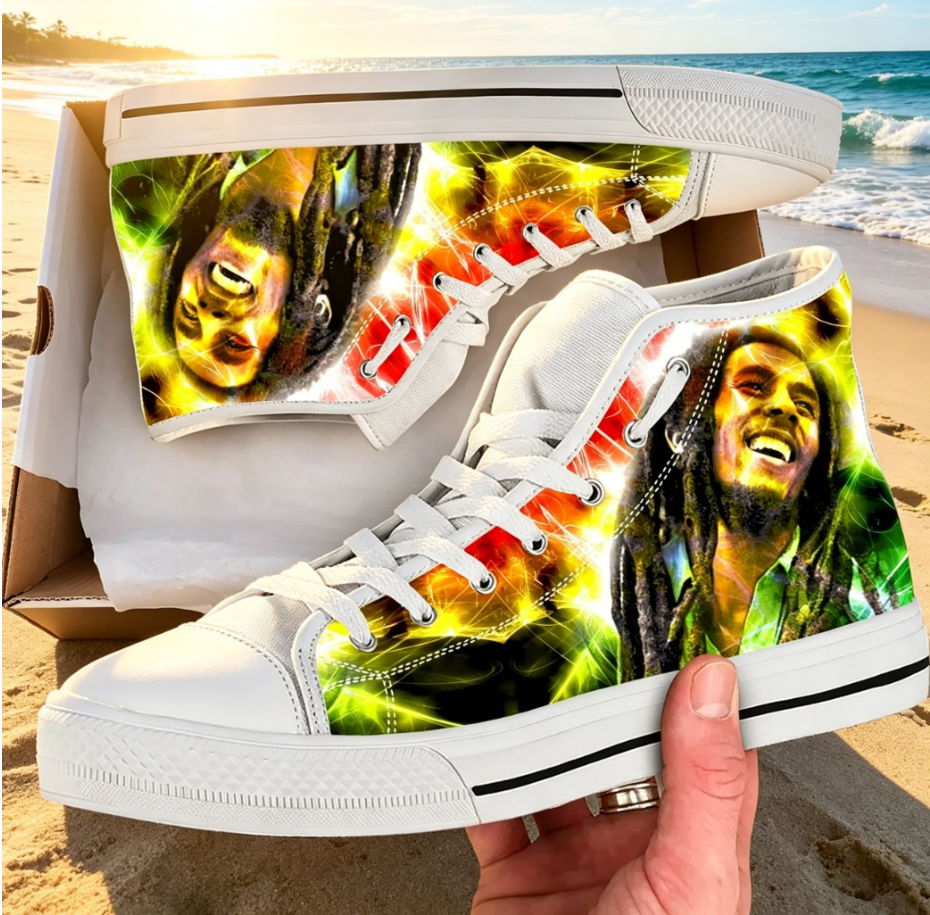 Bob Marley Quote Custom High T – Women Shoes Quote Bewertung und Preis