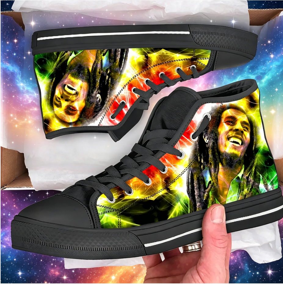 Bob Marley Quote Custom High T – Women Shoes Quote Bewertung und Preis