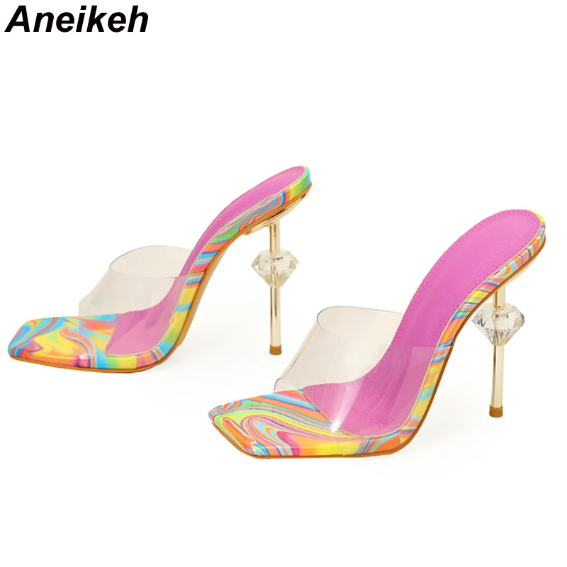 Aneikeh NEW Sexy Strange Trans – Clear Strap Heel Bewertung und Preis