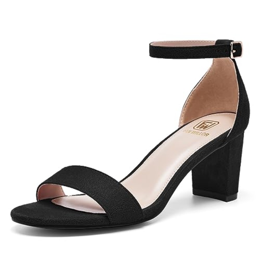 FW FRAN WILLOR Women Open Toe  – Low Block Heel Pump Bewertung und Preis