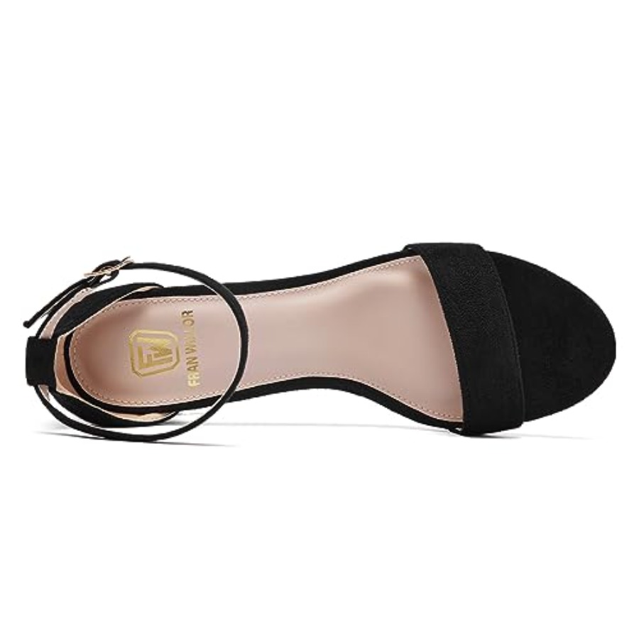 FW FRAN WILLOR Women Open Toe  – Low Block Heel Pump Bewertung und Preis