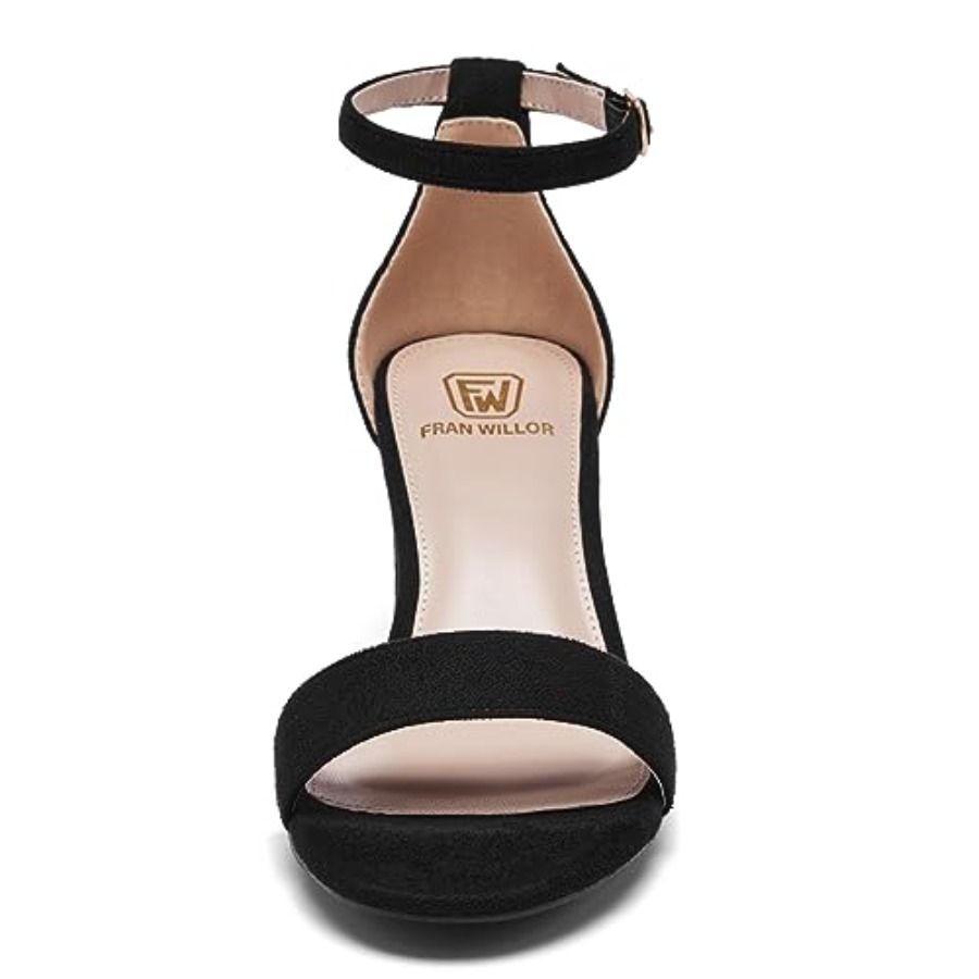FW FRAN WILLOR Women Open Toe  – Low Block Heel Pump Bewertung und Preis