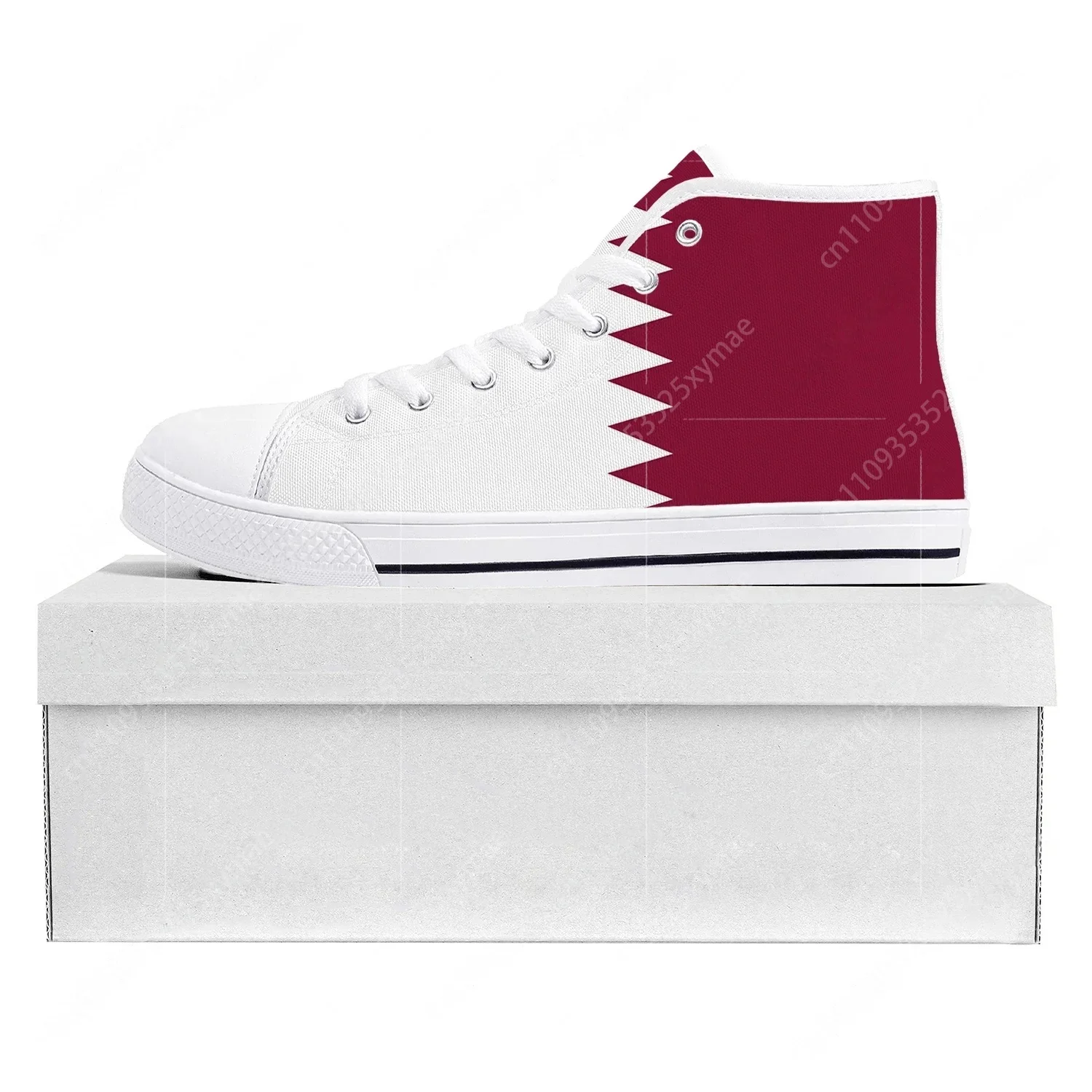 Qatar Flag High Top High Quali – Women Shoes Qatar Bewertung und Preis