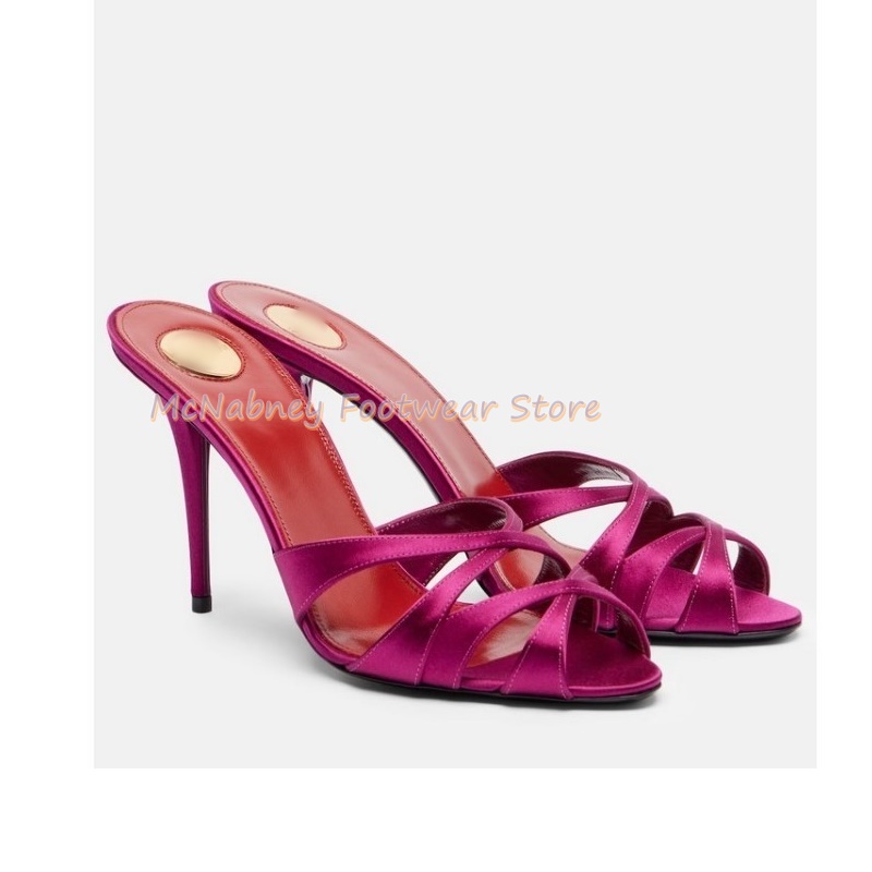 Pointed Stilettos Satin Fabric – Women'S Shoes Clogs Bewertung und Preis