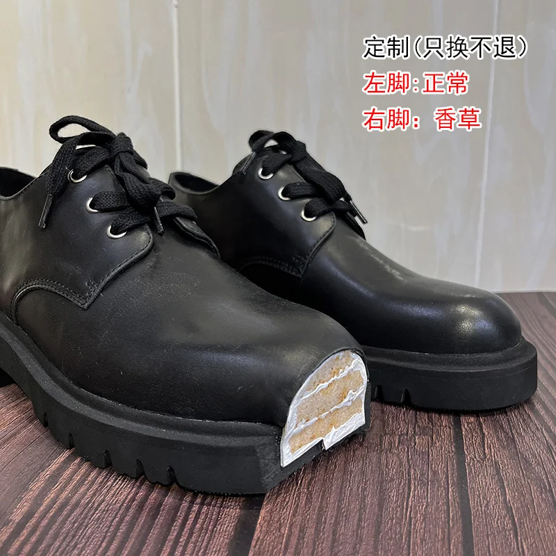 Cake Thick Bottom Derby Shoes  – Women Shoes Black Bewertung und Preis